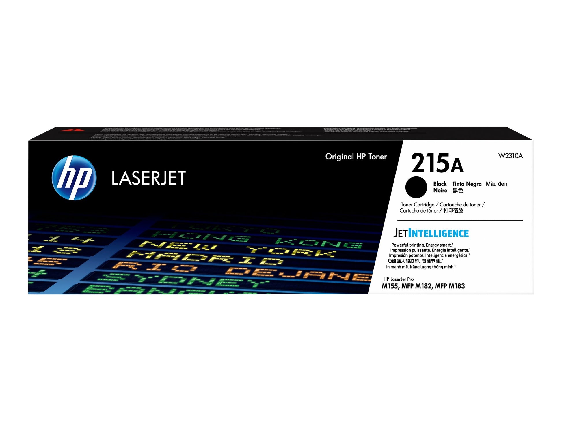 HP HP 215A - Negro - original - LaserJet - cartucho de tóner (W2310A) - para Color LaserJet Pro M155a, M155nw, MFP M182n, MFP M182nw, MFP M183fw W2310A