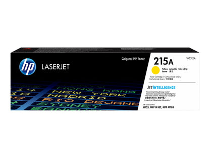 HP HP 215A - Amarillo - original - LaserJet - cartucho de tóner (W2312A) - para Color LaserJet Pro M155a, M155nw, MFP M182n, MFP M182nw, MFP M183fw W2312A