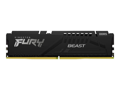 Kingston Fury Kingston FURY Beast - DDR5 - módulo - 32 GB - DIMM de 288 contactos - 5600 MT/s / PC5-44800 - CL40 - 1.25 V - sin búfer - on-die ECC KF556C40BB-32