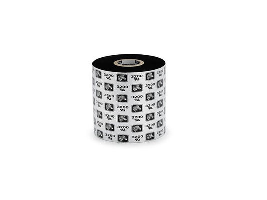 Zebra Zebra Resin Rib 2.52inx242ft 6200 Resin 12mmcore 1Ribbon 06200GS06407-1