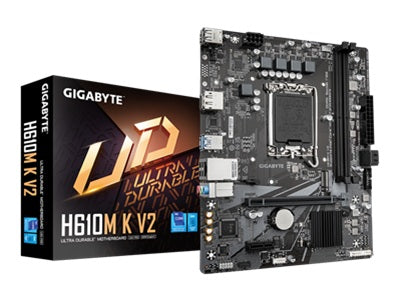 Gigabyte Gigabyte - Motherboard - Micro ATX - LGA1700 Socket - Intel H610 - para Pentium / para Core i3 / para Core i5 / para Core i7 - None H610M K V2 G10