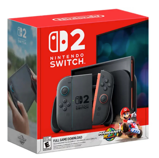 Consola Nintendo Switch 2 + Mario Kart Bundle (US Specs) Negro