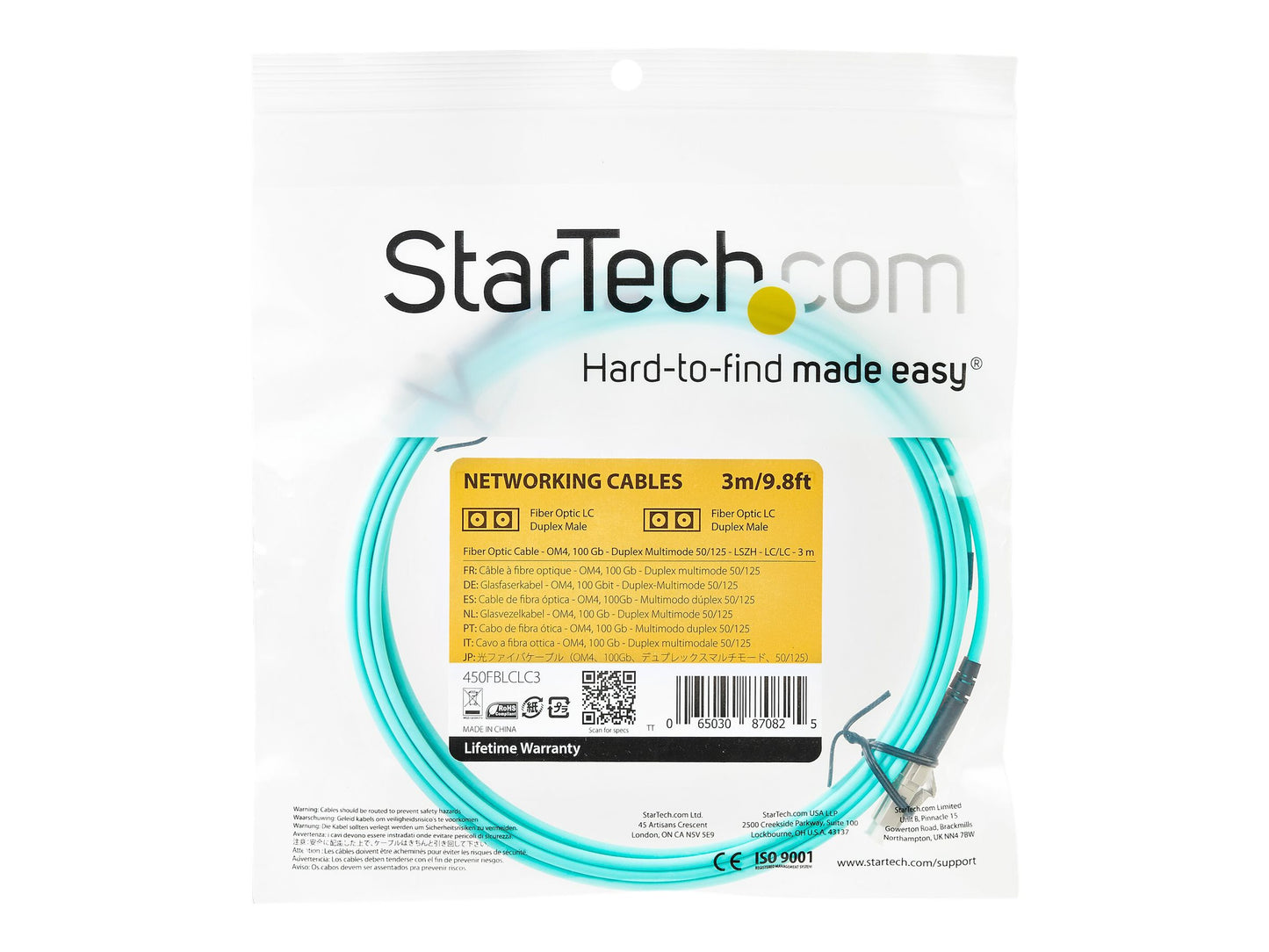 StarTech.com 450FBLCLC3