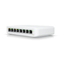 Ubiquiti Ubiquiti UniFi Switch Lite USW-Lite-8-POE - Conmutador - Gestionado - 8 x 10/100/1000 (4 PoE+) - sobremesa, montaje en pared - PoE+ (52 W) USW-Lite-8-POE