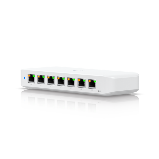 Ubiquiti Ubiquiti Unifi Switch Ultra Layer 2 8-port GbE PoE switch with versatile mounting options 42W USW-Ultra