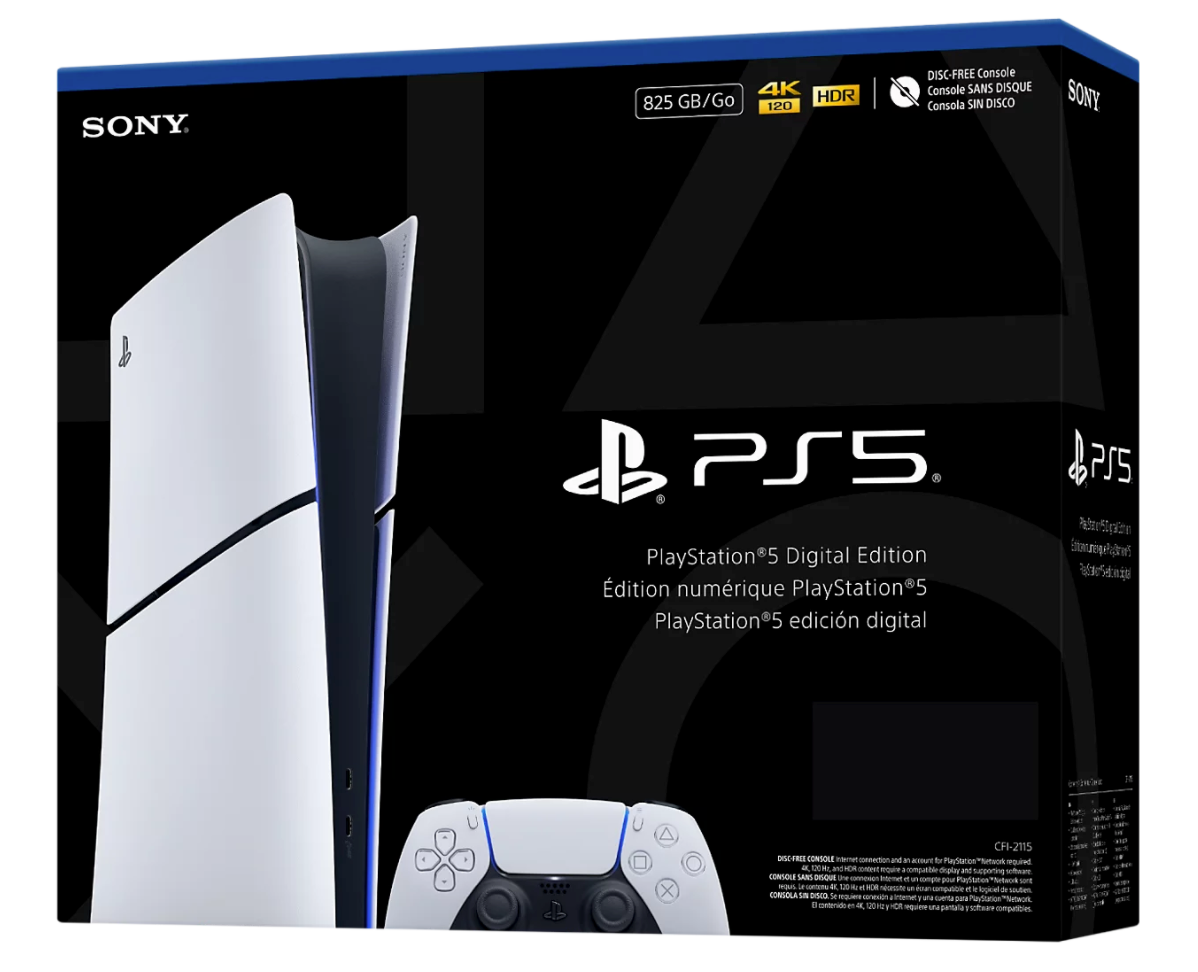 Sony PS5 Slim Digital 825GB
