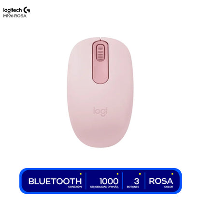 Logitech M196 Mouse Bluetooth Rose