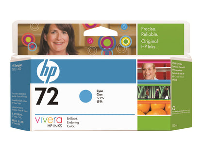 HP HP 72 130 ml cián original