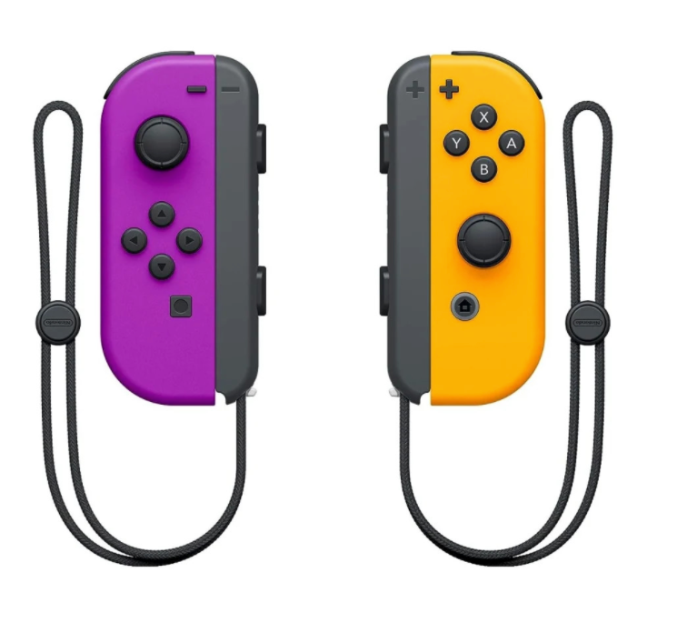 Nintendo Switch Joy-Con Neon Purple/Orange
