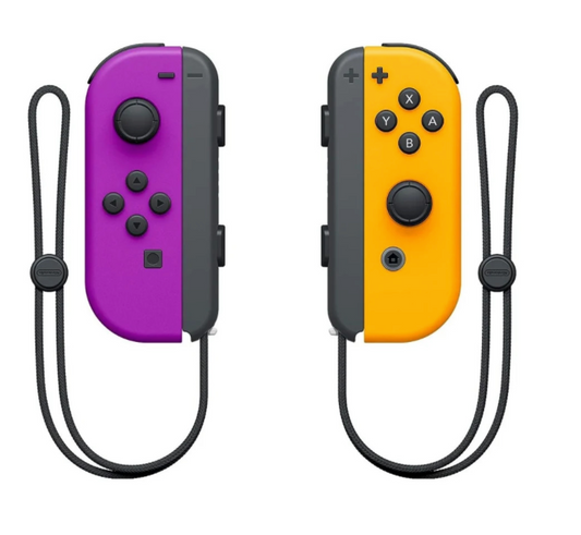 Nintendo Switch Joy-Con Neon Purple/Orange