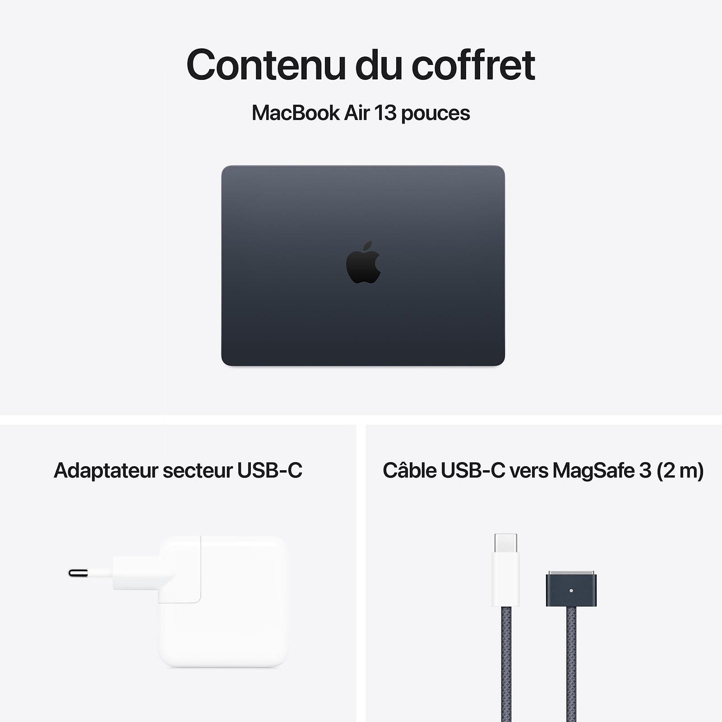 MacBook Air 13 M5 Medianoche - vista 2