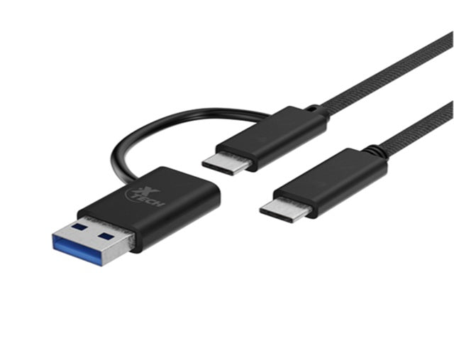 Xtech USB cable USB-C USB-A