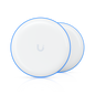 Ubiquiti Ubiquiti UniFi Building-to-Building Bridge - Puente inalámbrico - 1GbE - Wi-Fi 5 - 802.11ad (WiGig) - 5 GHz, 60 GHz (paquete de 2) UBB