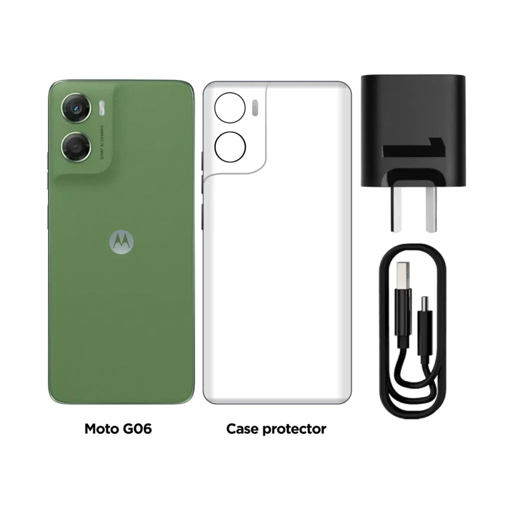 Moto G06 128GB Tendril Verde - vista 4