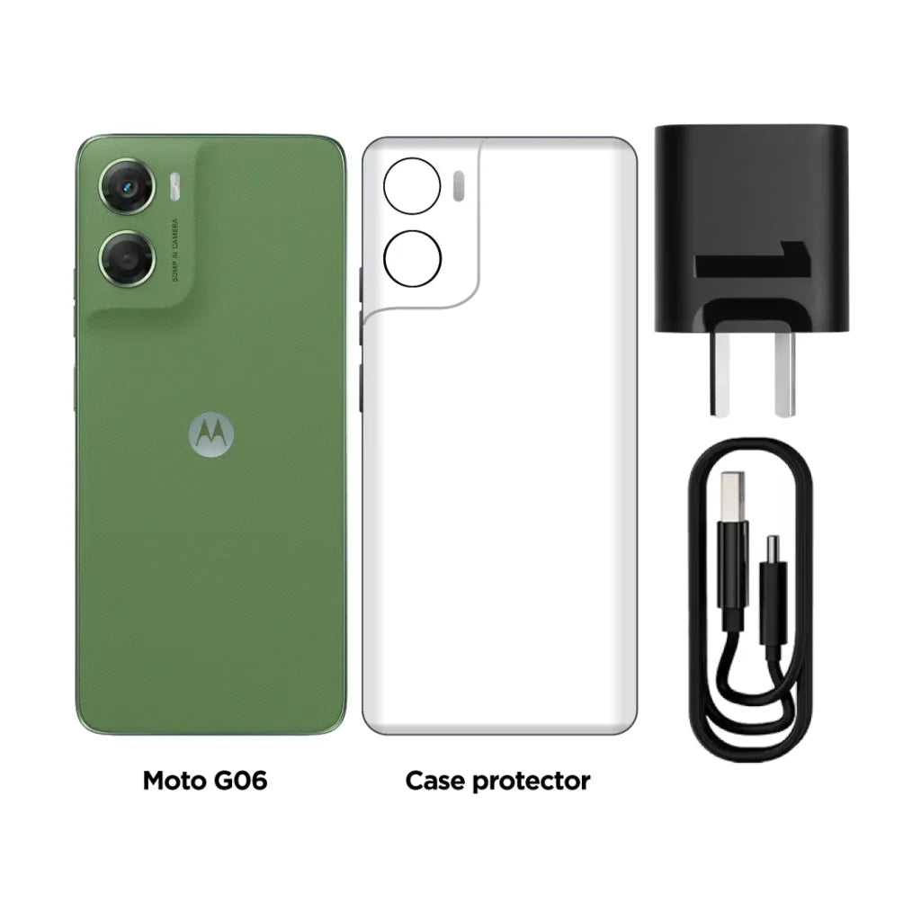 Moto G06 64GB Tendril Verde - vista 4
