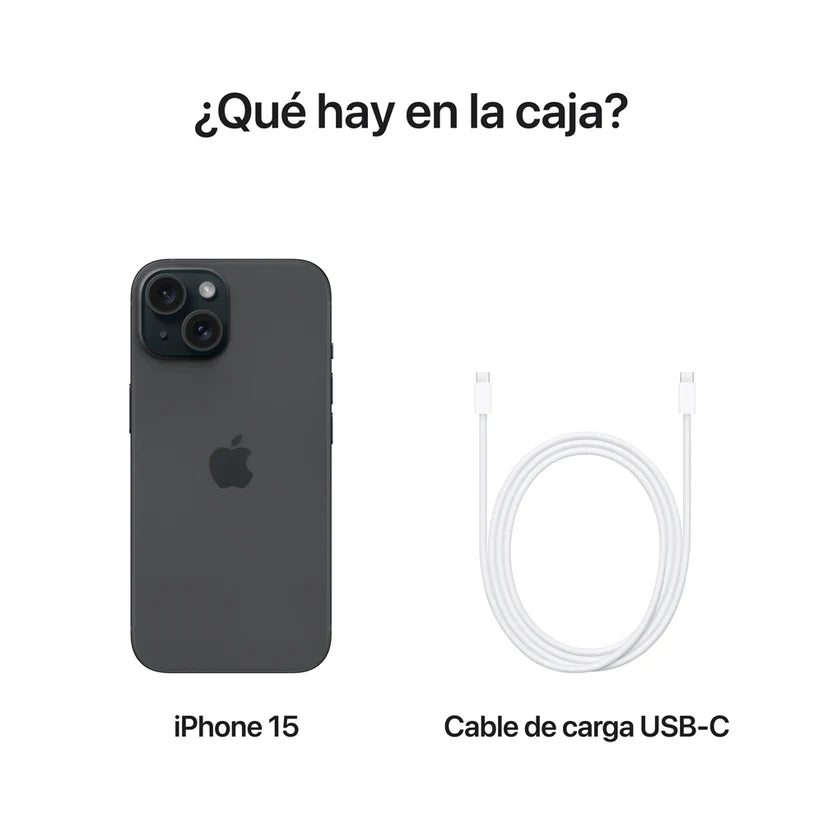 iPhone 15 128GB Negro - vista 5