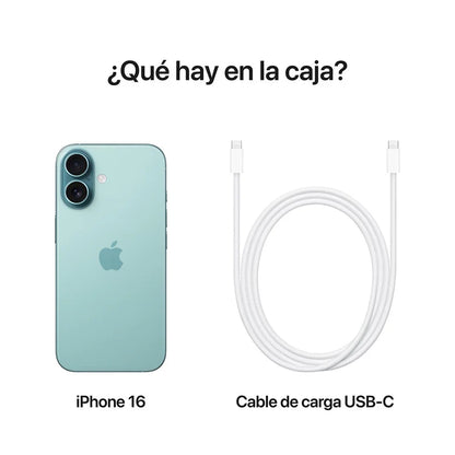iPhone 16 Verde Azul - vista 7